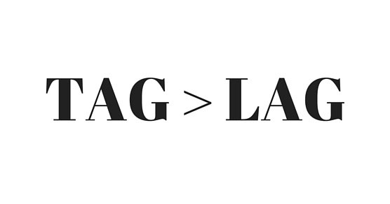 Tag but don't lag!