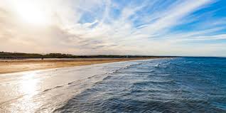 beach paralax of west sands