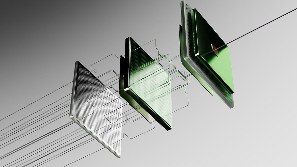 happy woman working on laptop and smiling