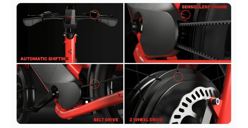 Ellio bikes product configuration parts