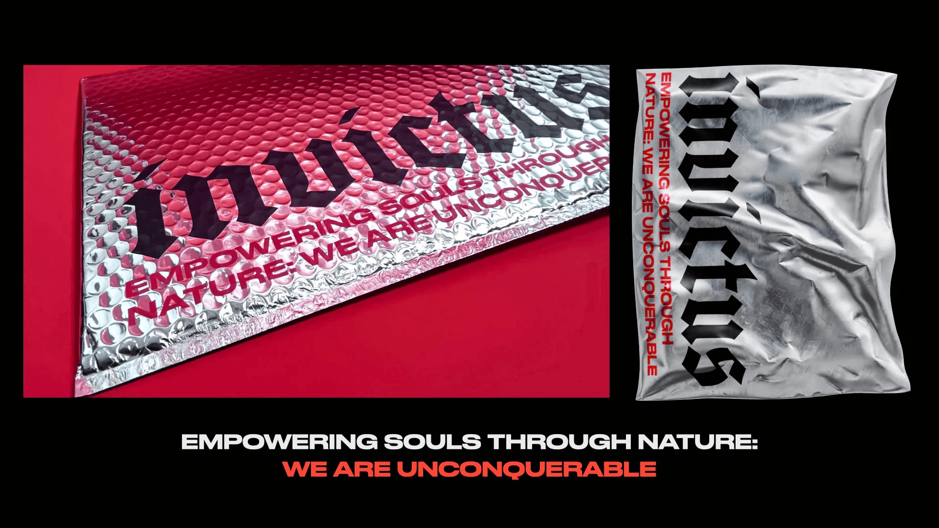 The image displays the Invictus logo prominently on computer screens, illustrating the brand's identity and connection to digital platforms.