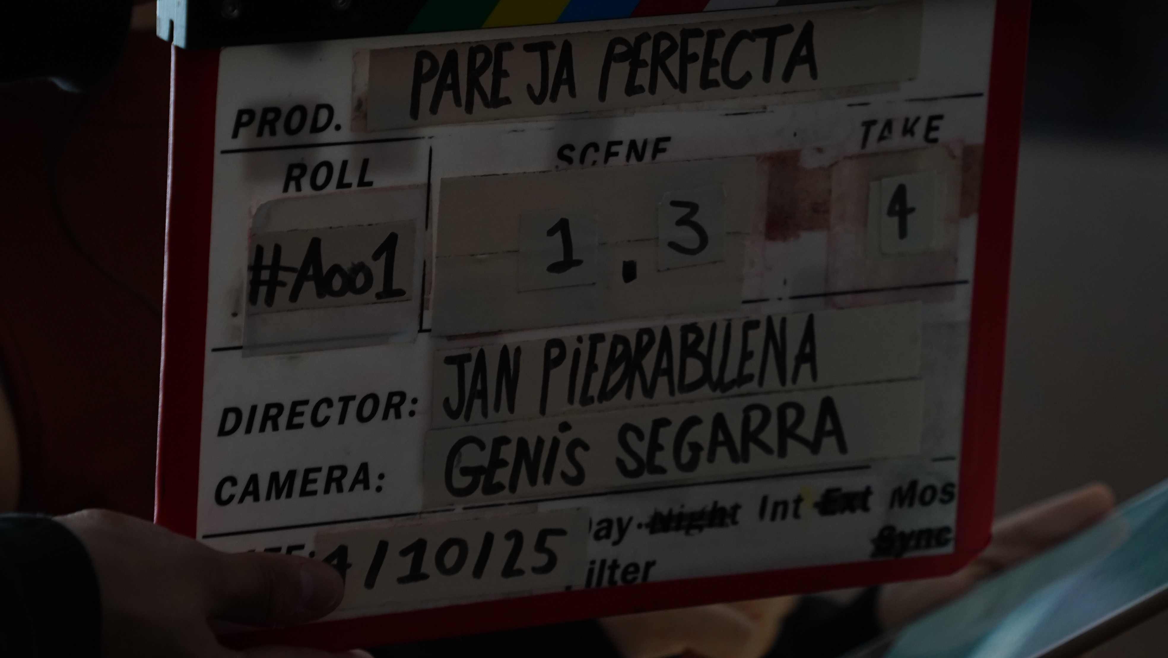 Model girl in orange coat