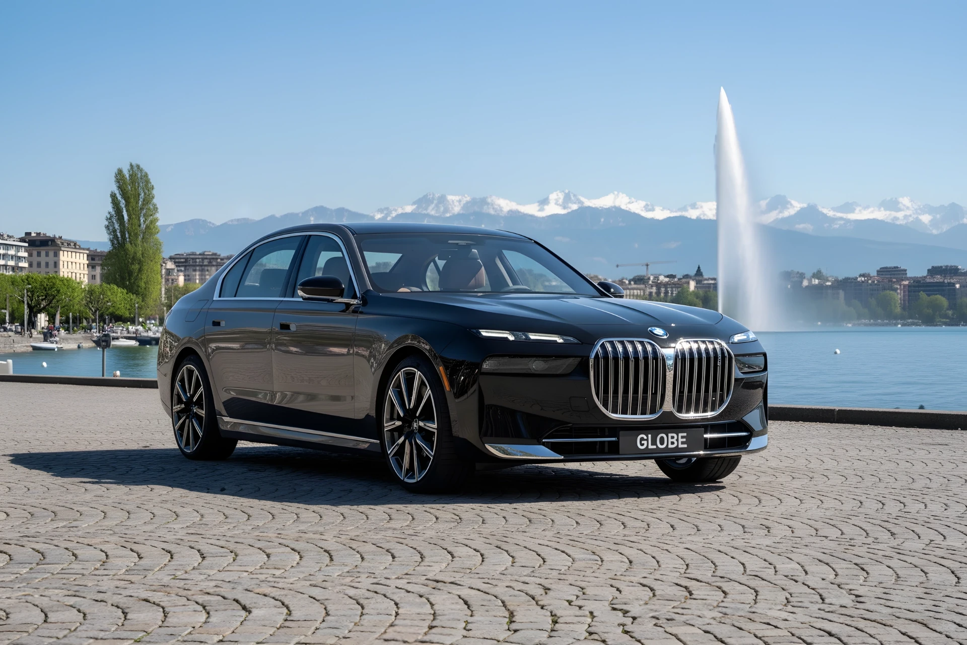 BMW i7 globe limousine