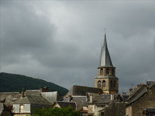 Saint-Côme d'Olt et son clocher