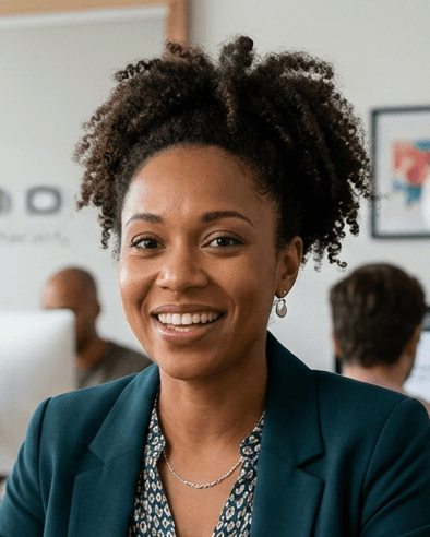man in black button-up shirt