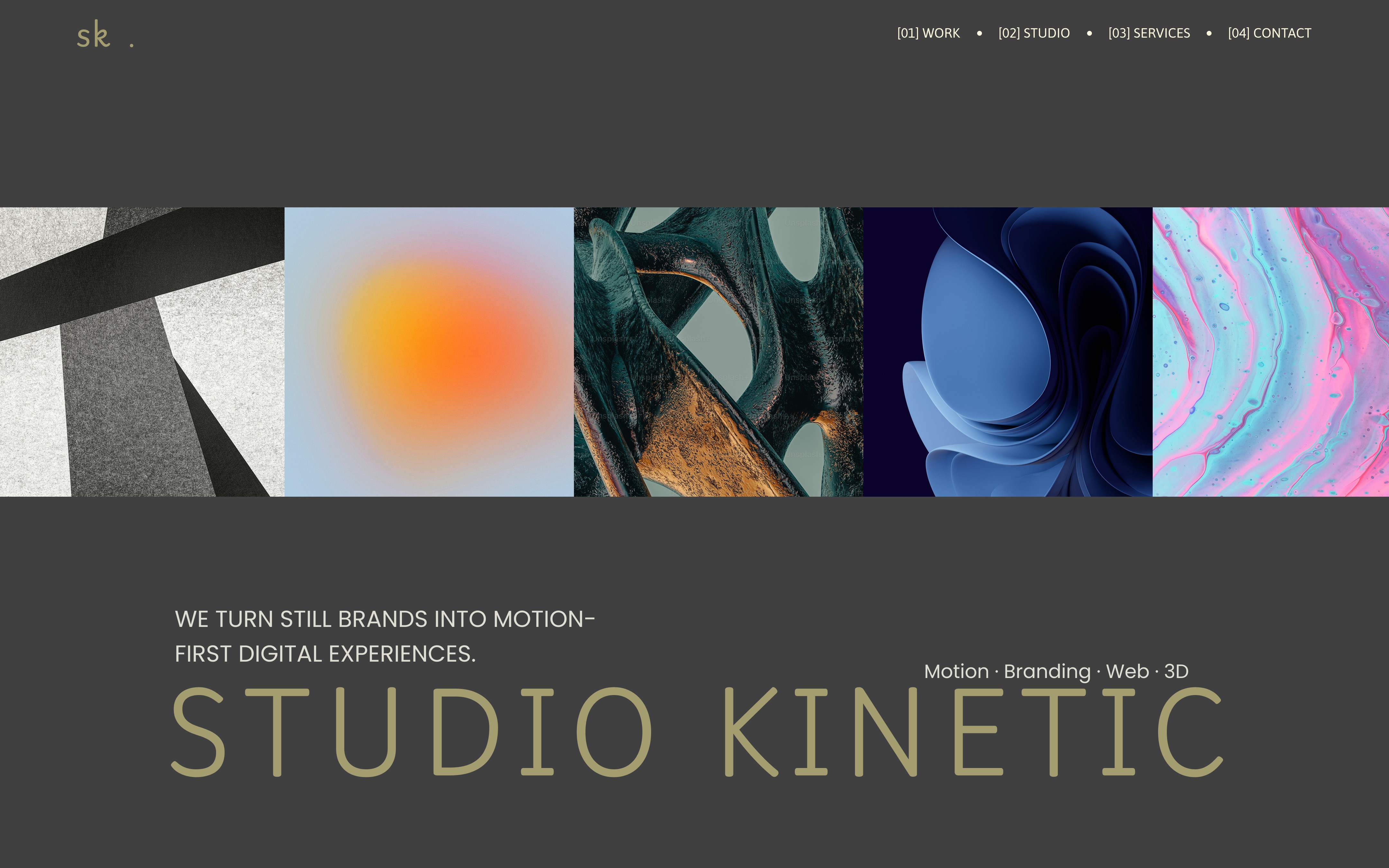 Studio Kinetic - UI/UX