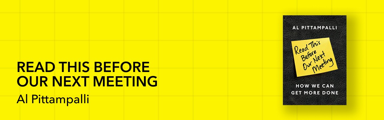 Read this before our next meeting