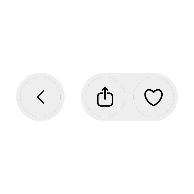 Toolbars in design system 3 by Sigma