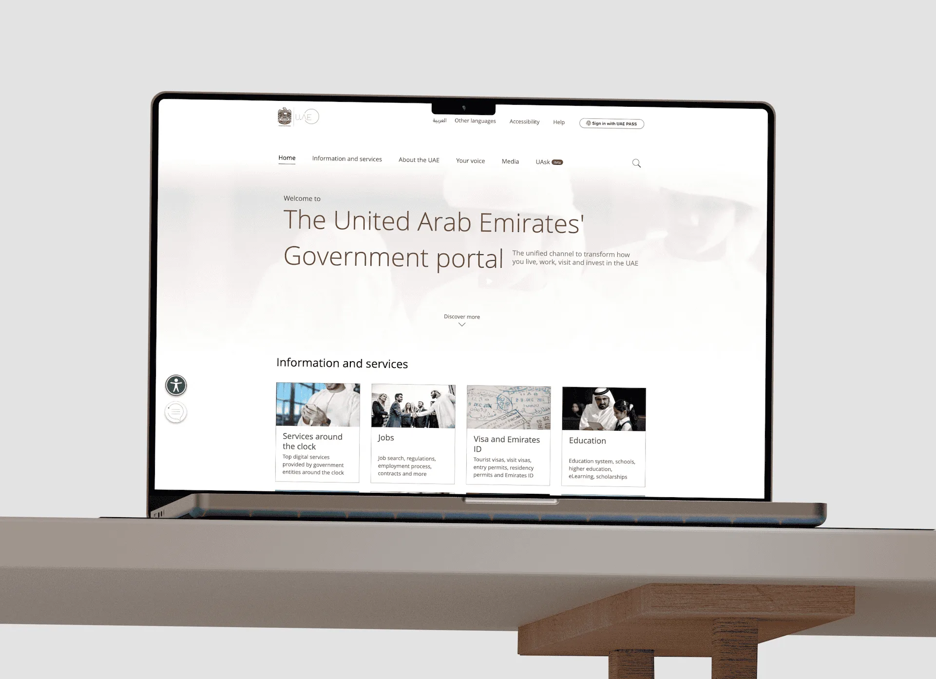 UAE Government Portal Case Study