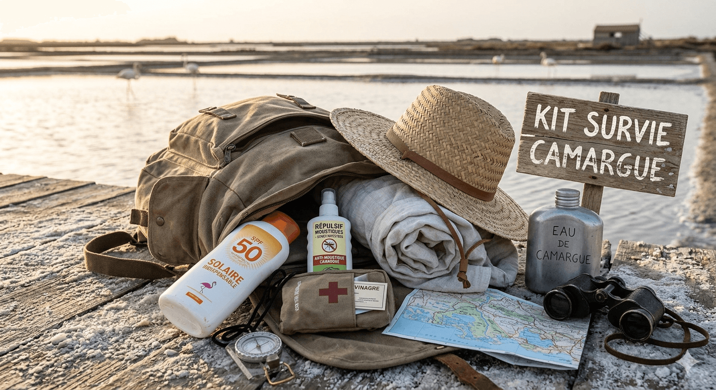 KIT SURVIE pour un séjour au saintes maries de la mer