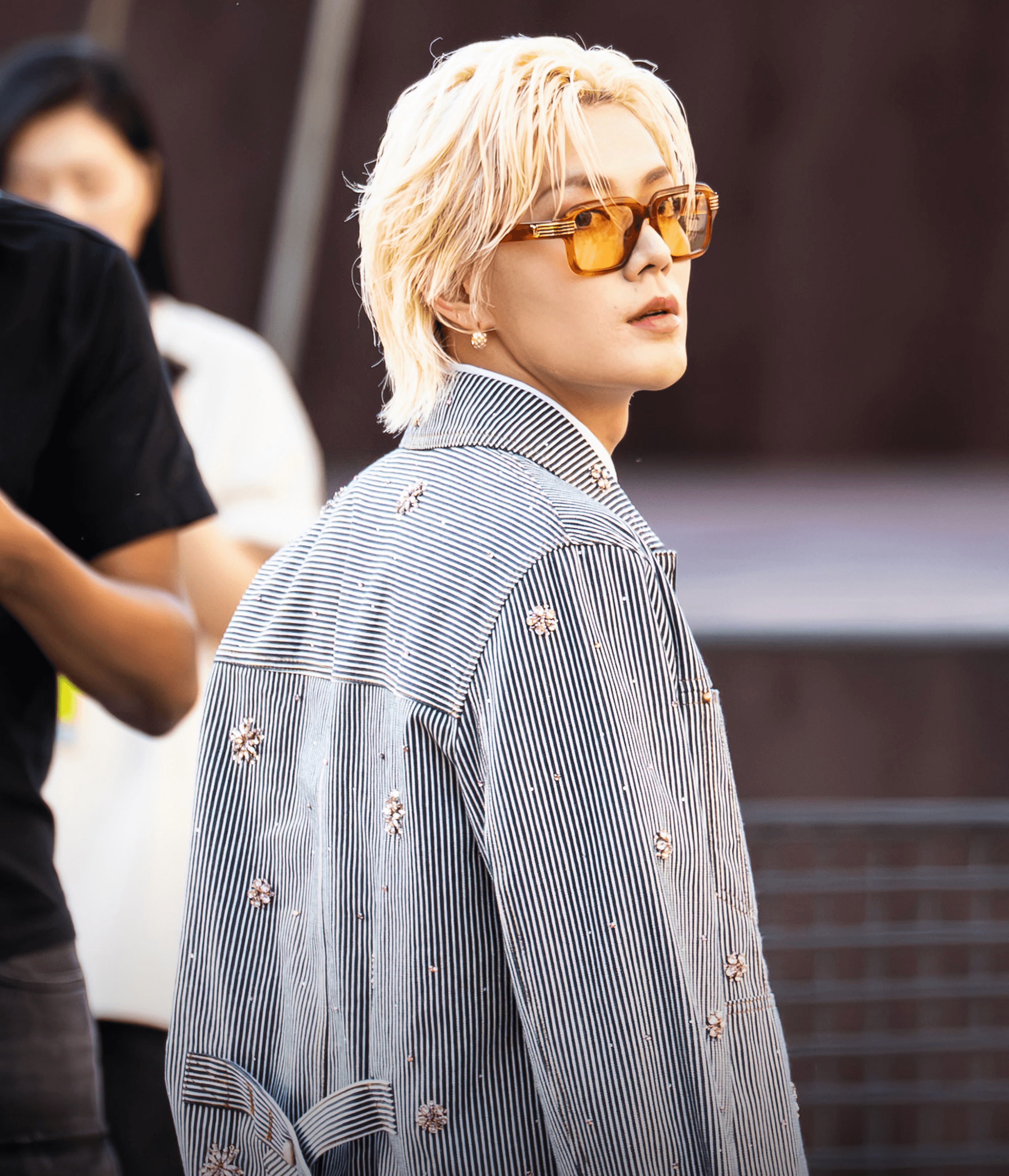 Yuta of NCT 127 at the Louis Vuitton Men's Spring-Summer 2026 show at Paris Fashion Week.