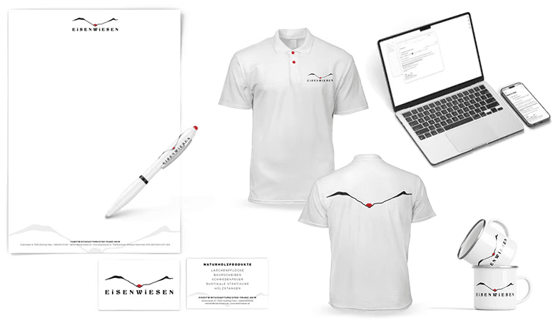 Geschäftsausstattung und Werbemittel