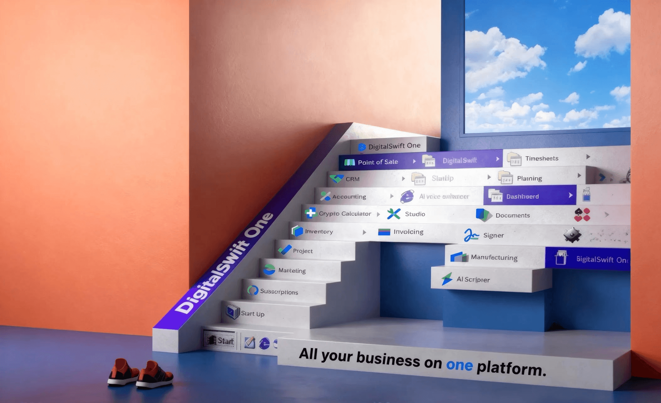 DigitalSwift AI Agents in action.