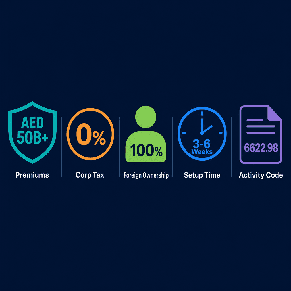 Infographic: How to Get a Insurance Brokers Business License in Dubai