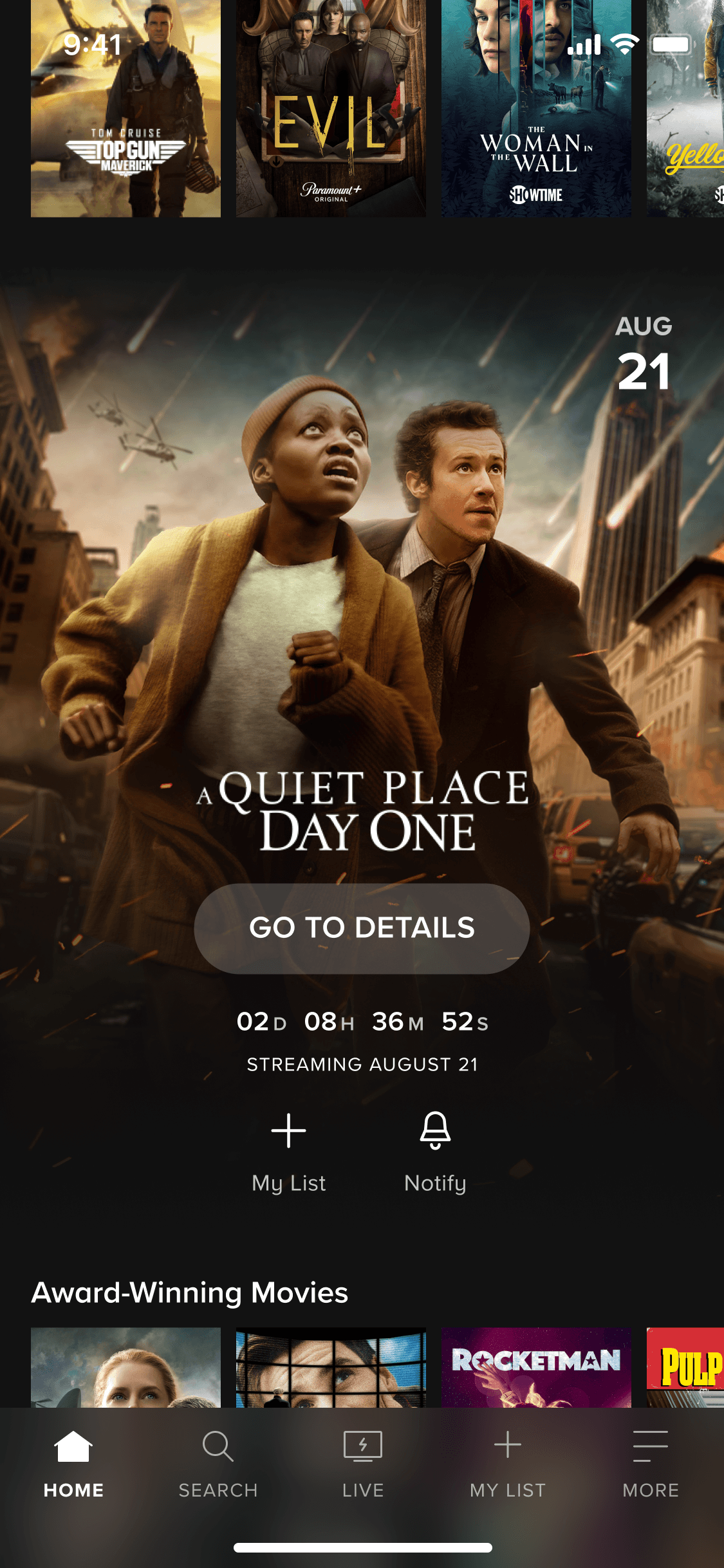 App screenshot