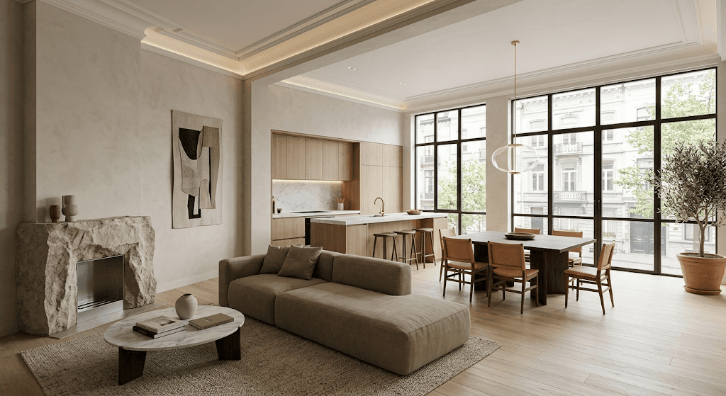 Appartement transformé après une rénovation complète réalisée par des professionnels.