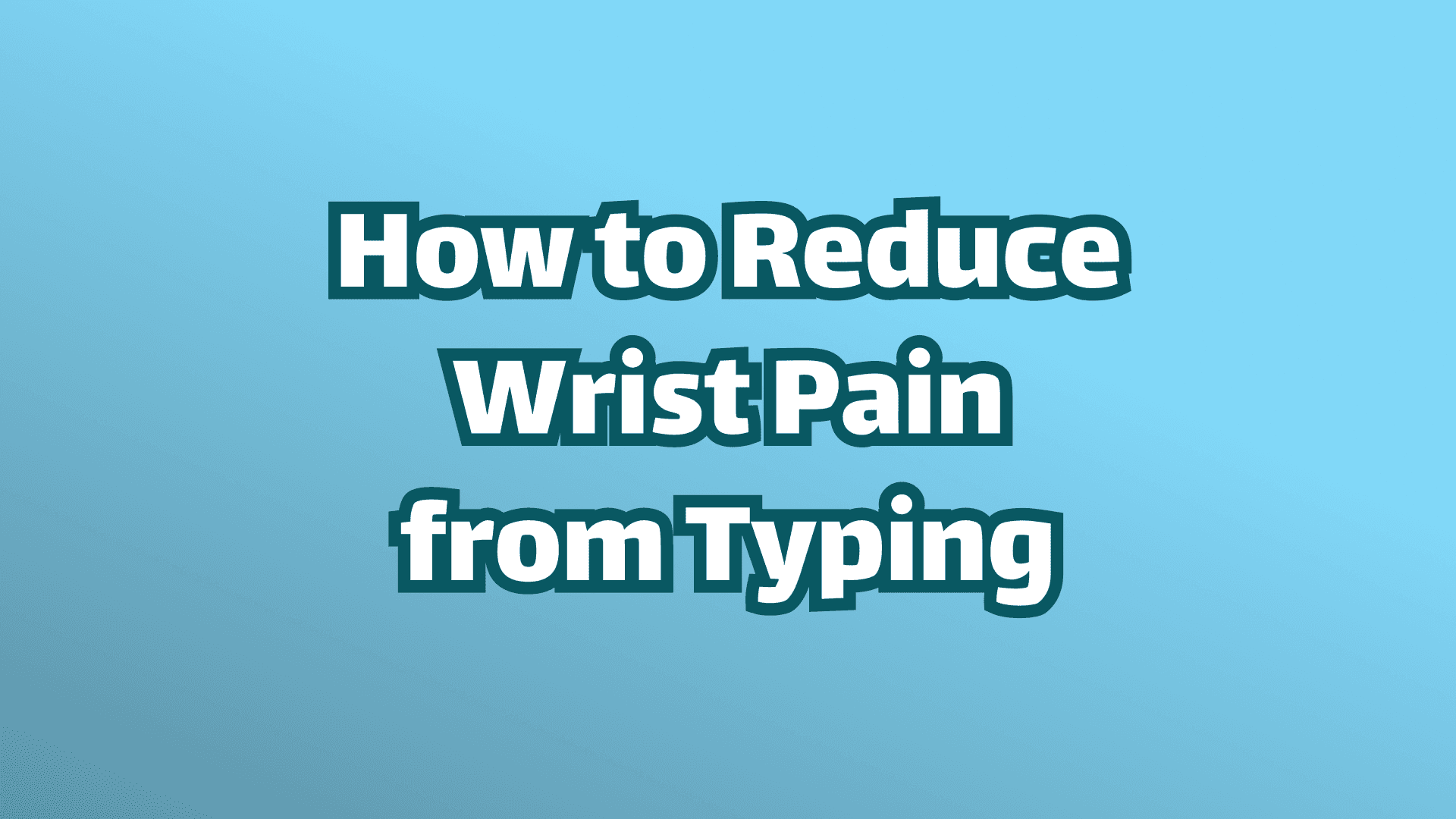 カバー画像、青い背景に白い文字で「タイペインティングで手首の痛みを軽減する方法」と書かれています。