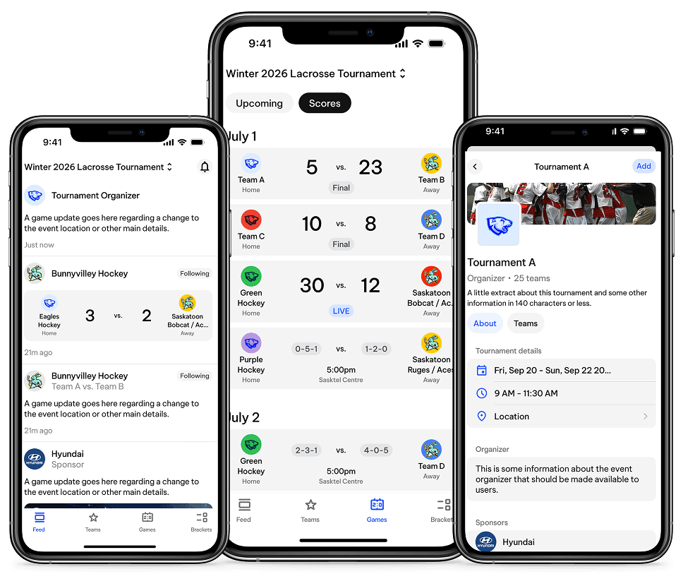 TeamLinkt's Tournament's App