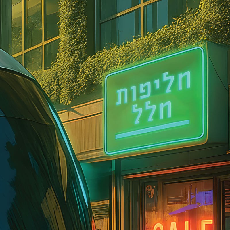 My poster on display