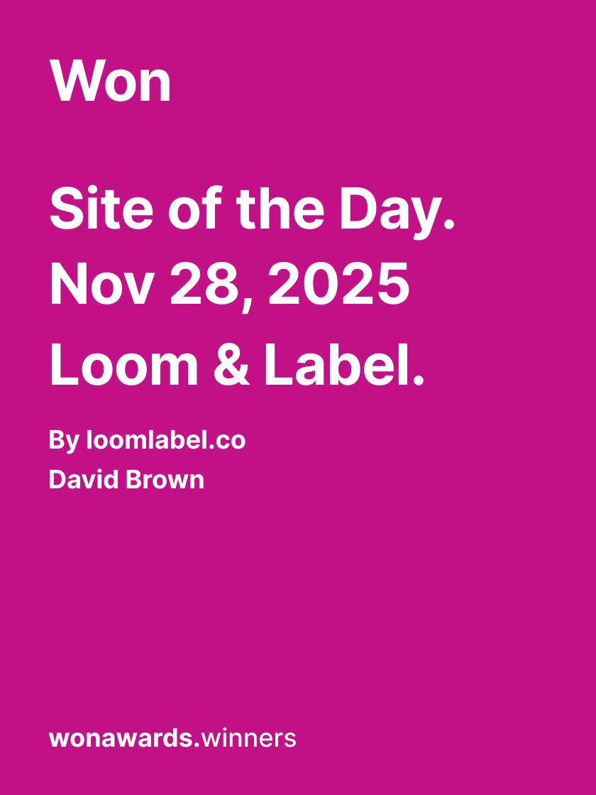 Webby Awards - Digital – Web Design and Development