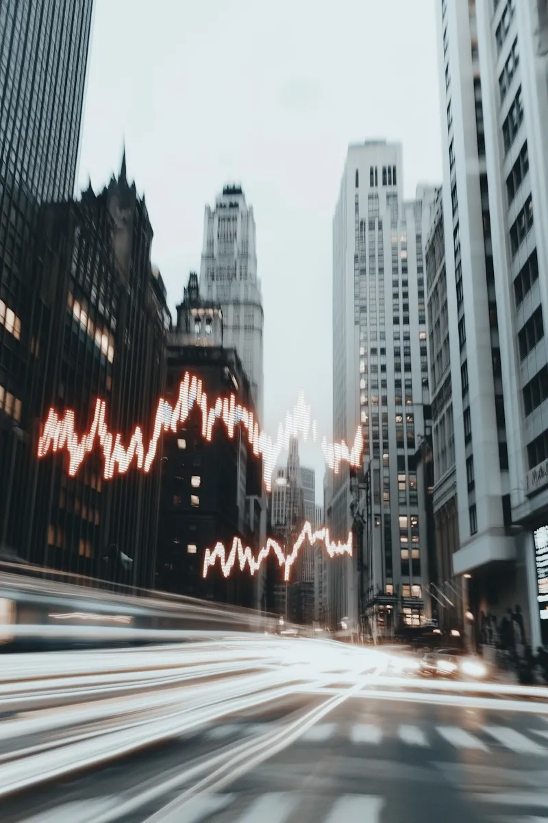 Urban Financial Skyline 