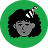 A Notion style icon of Janice. A smiling woman with dark, curly hair and a party hat.