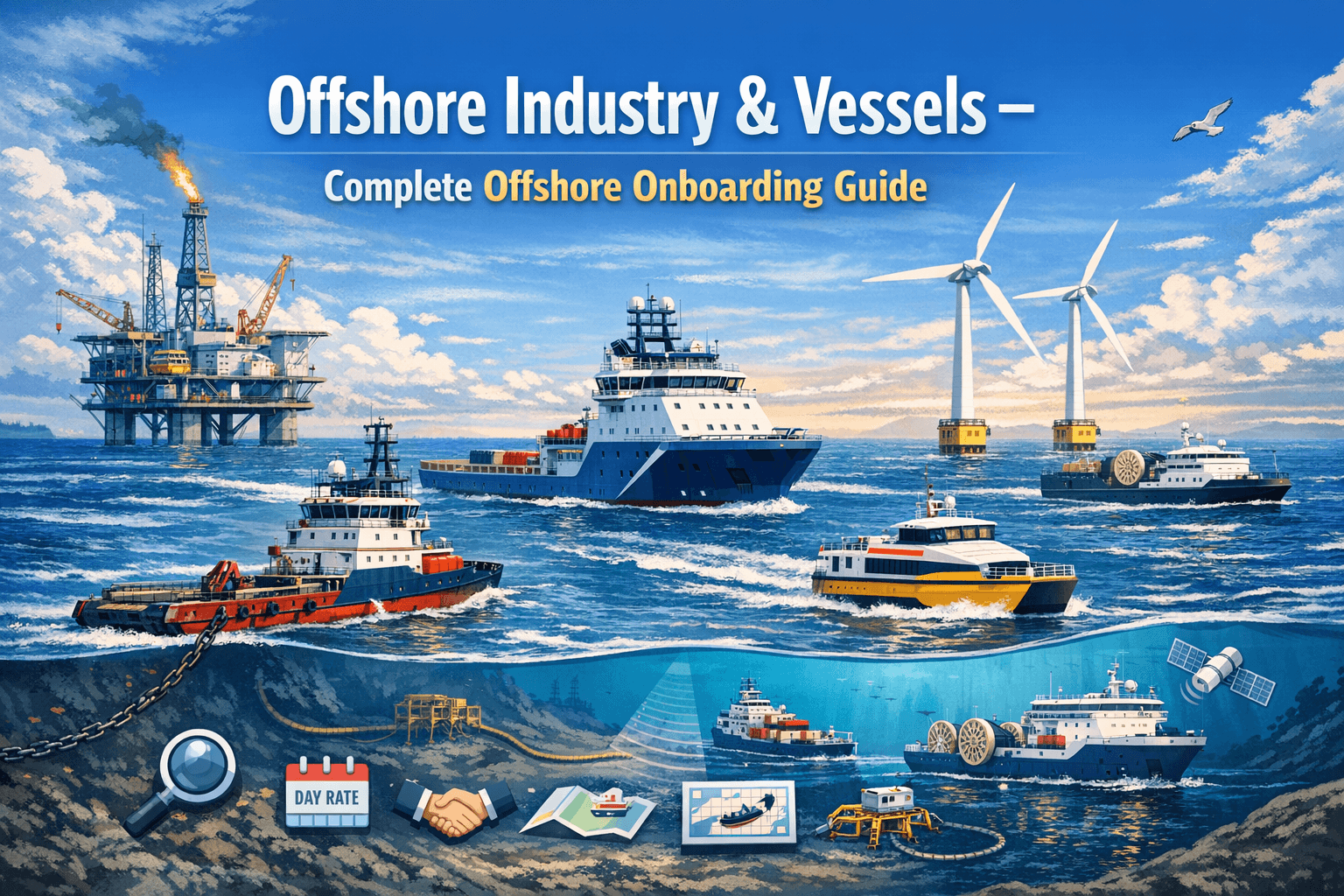 Offshore Industry and Vessels — Complete Offshore Onboarding Guide