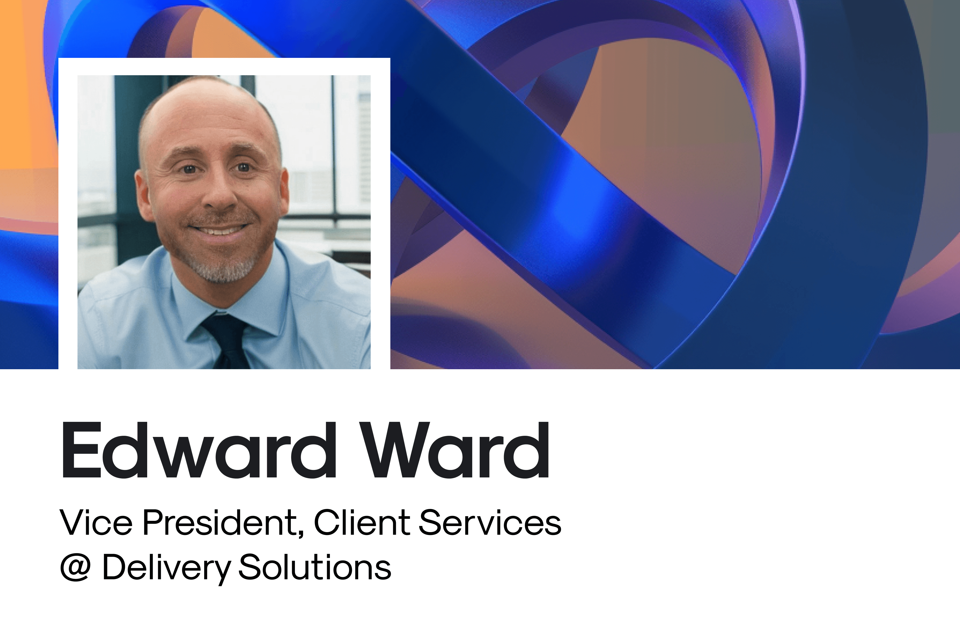 Edward Ward is in the spotlight!