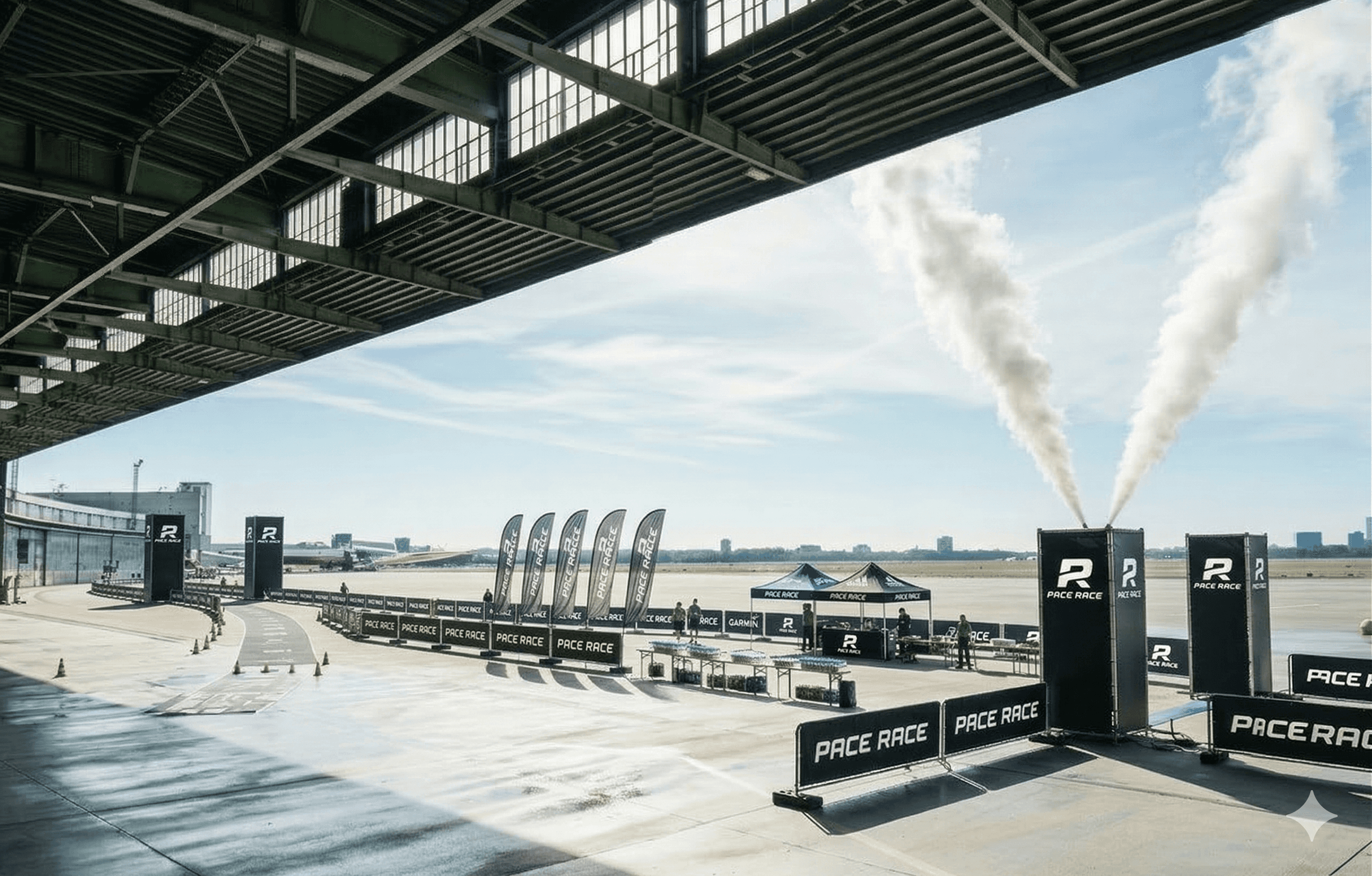 Pace Race Berlin, Flughafen Tempelhof