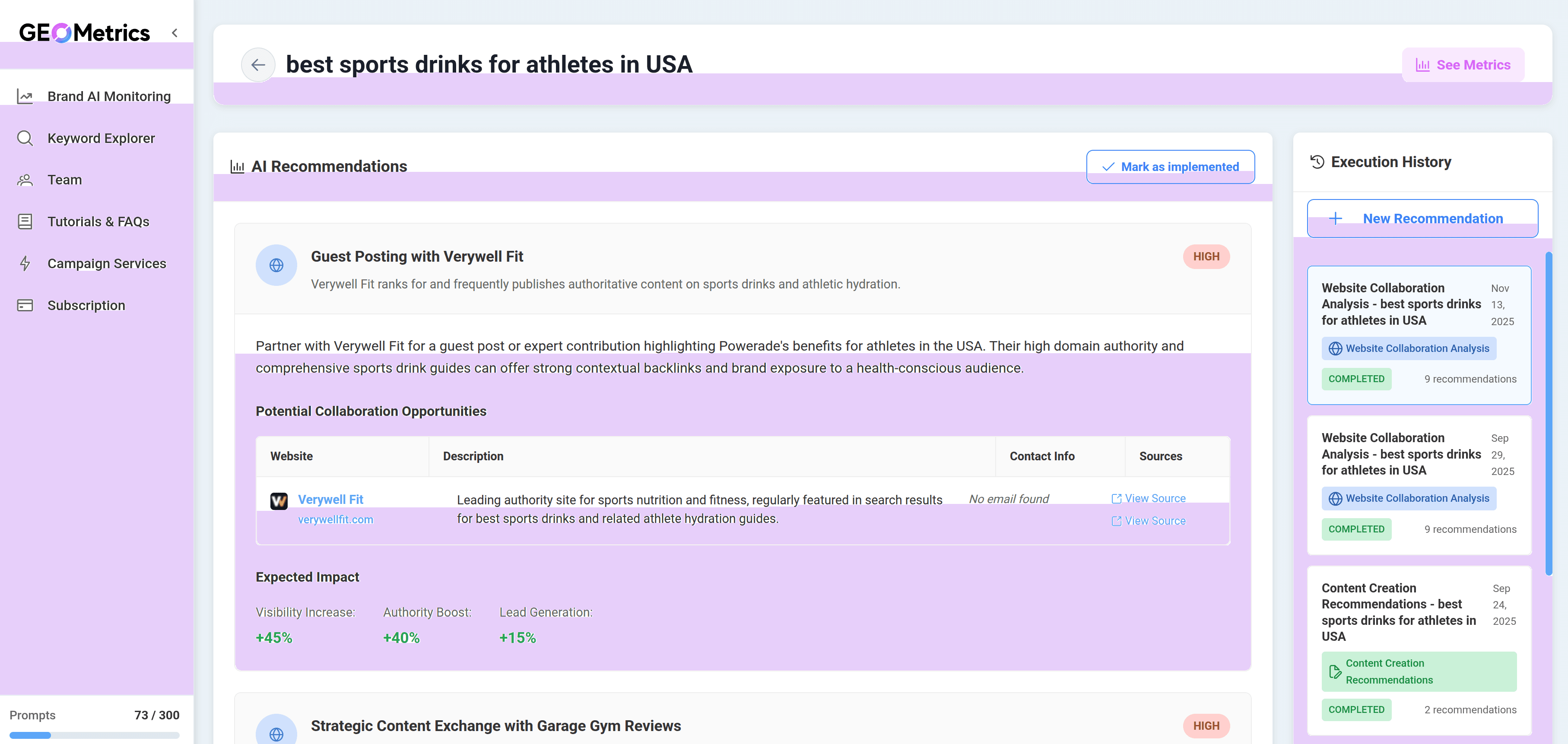 AI recommendations to bost AI positioning in Generative Engine Optimization
