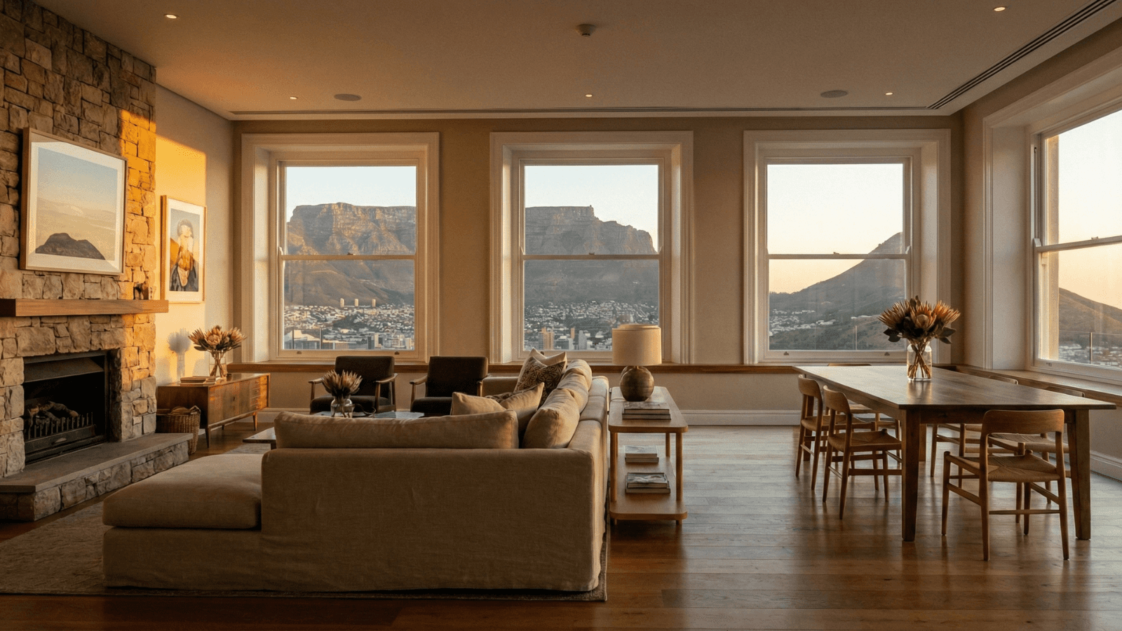 Scenic view of Kirstenbosch Botanical Gardens near Foundation Group rental apartments in Newlands, Cape Town