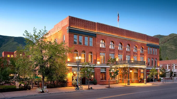 Hotel Jerome historic Victorian wedding venue in downtown Aspen Colorado