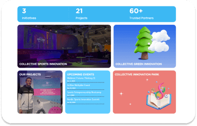 Casa Verde Framer template showcasing initiatives and partner stats.