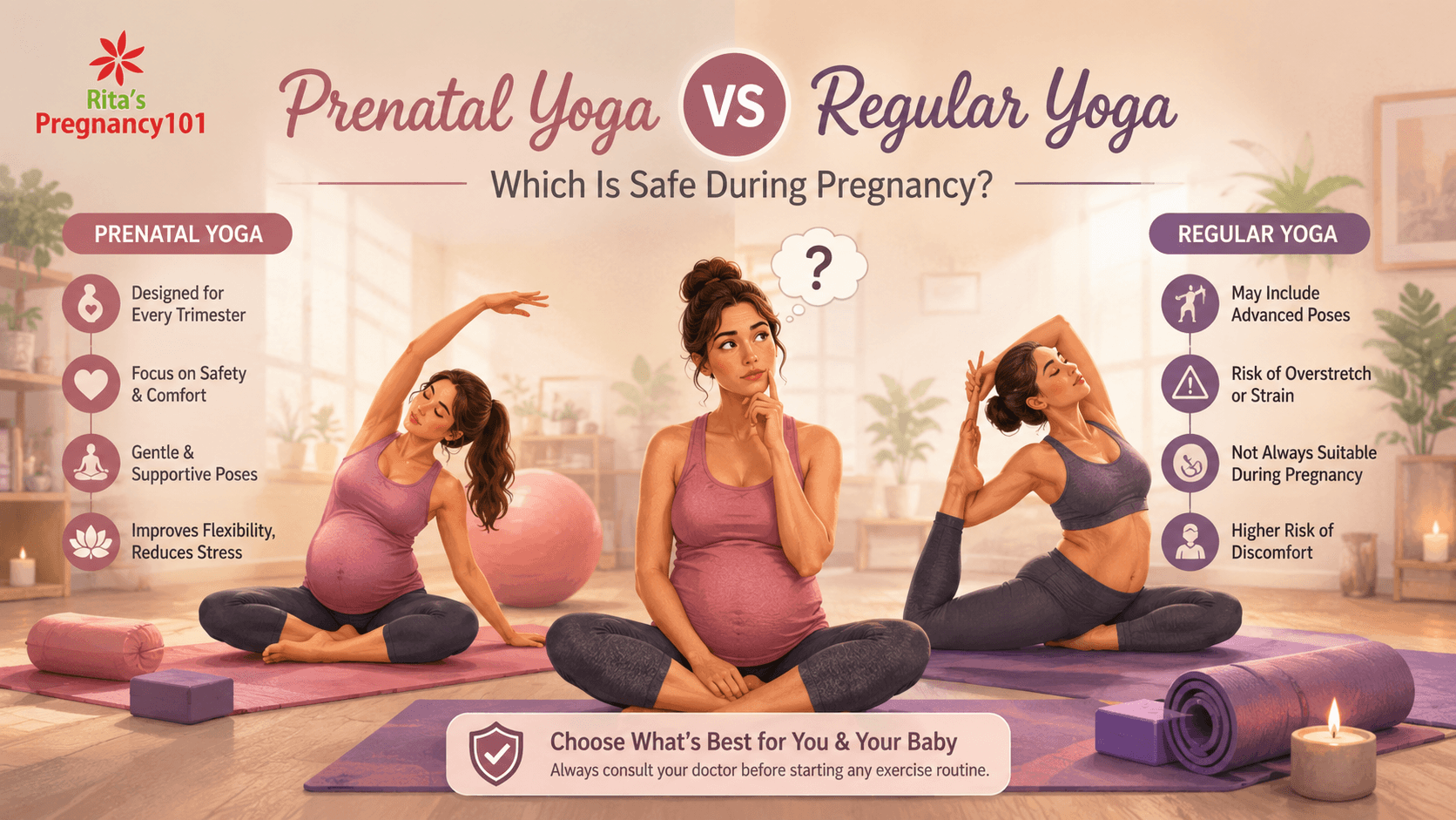 Prenatal Yoga vs Regular Yoga