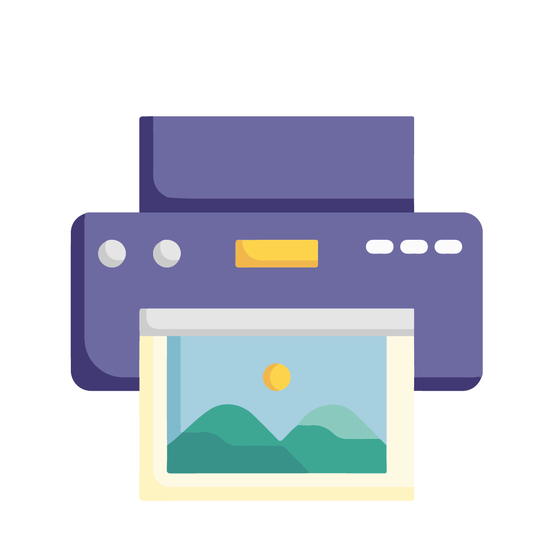 Printer icon illustration