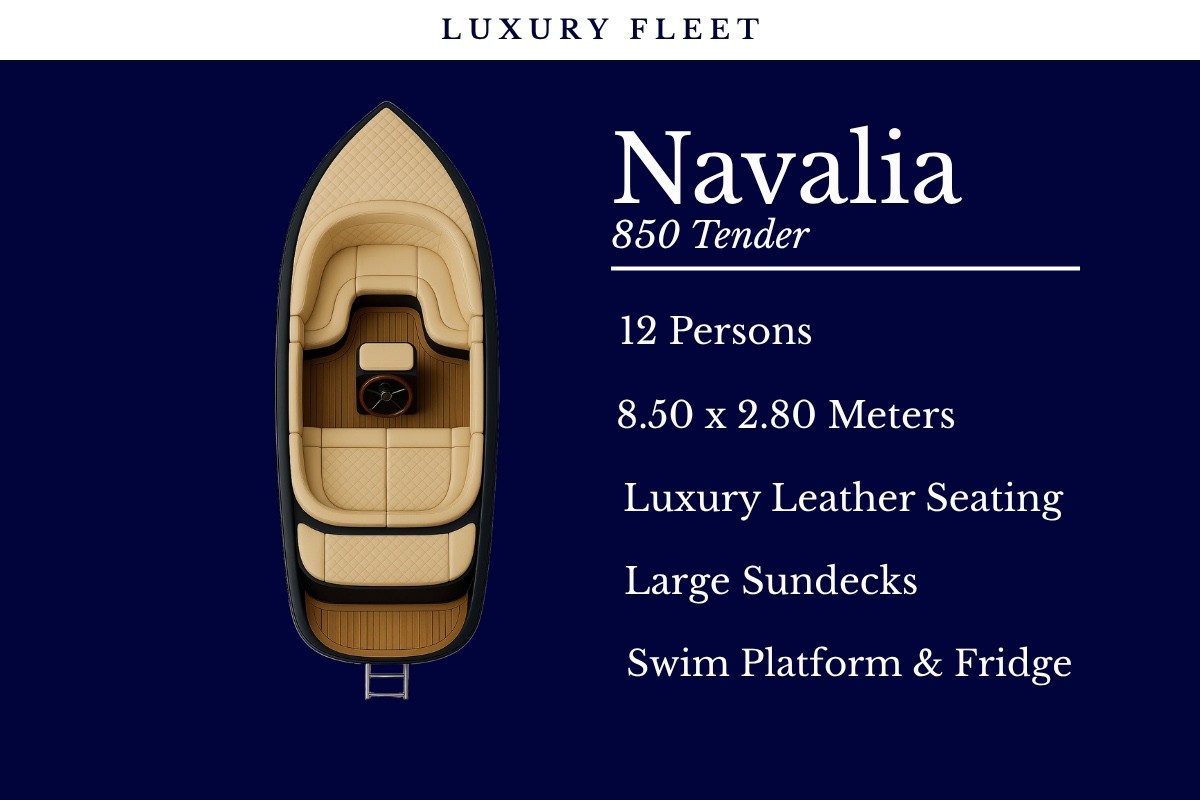 Navalia 850 Tender Mermaid Private Nautical Society