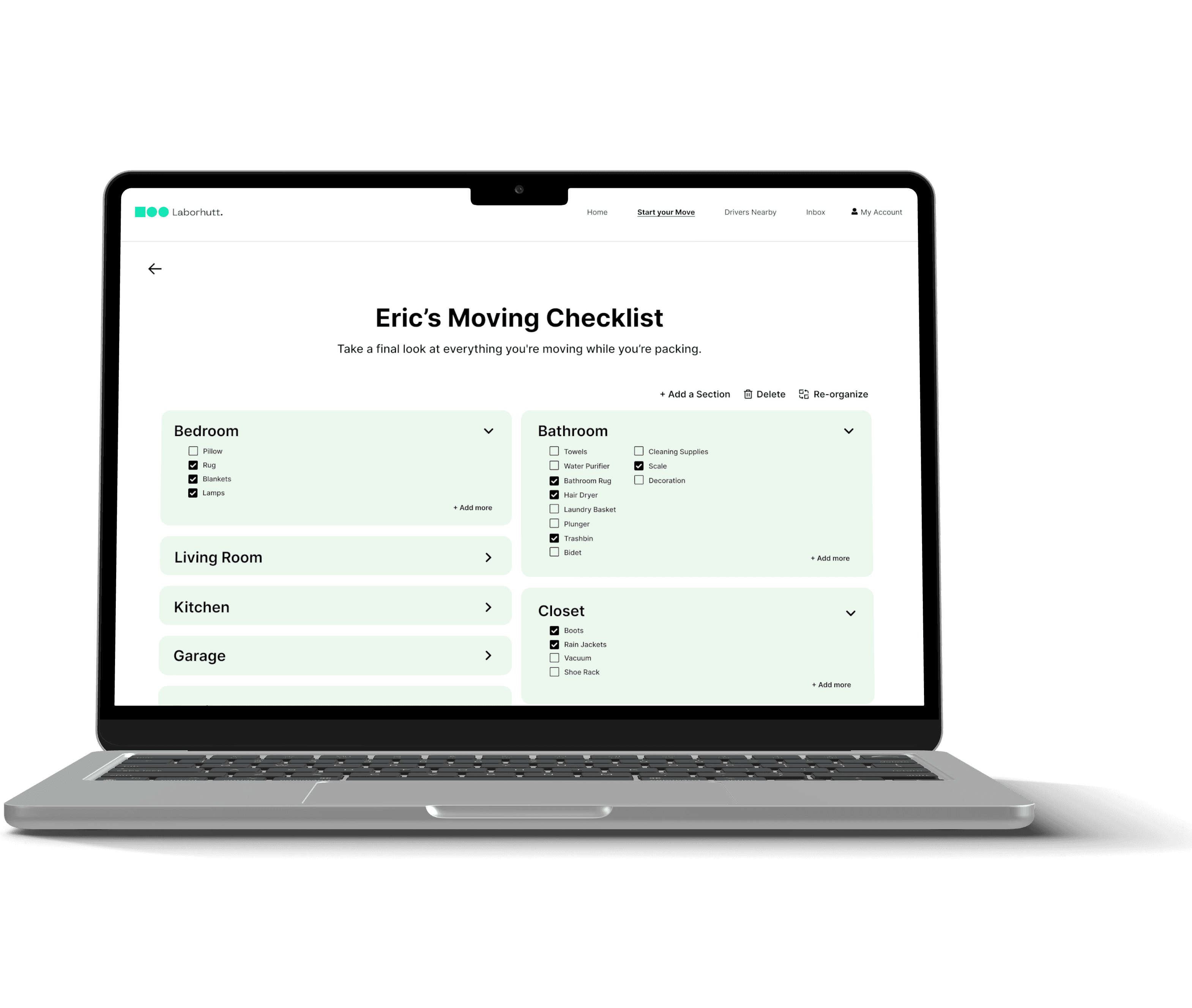 Checklist Layout Design