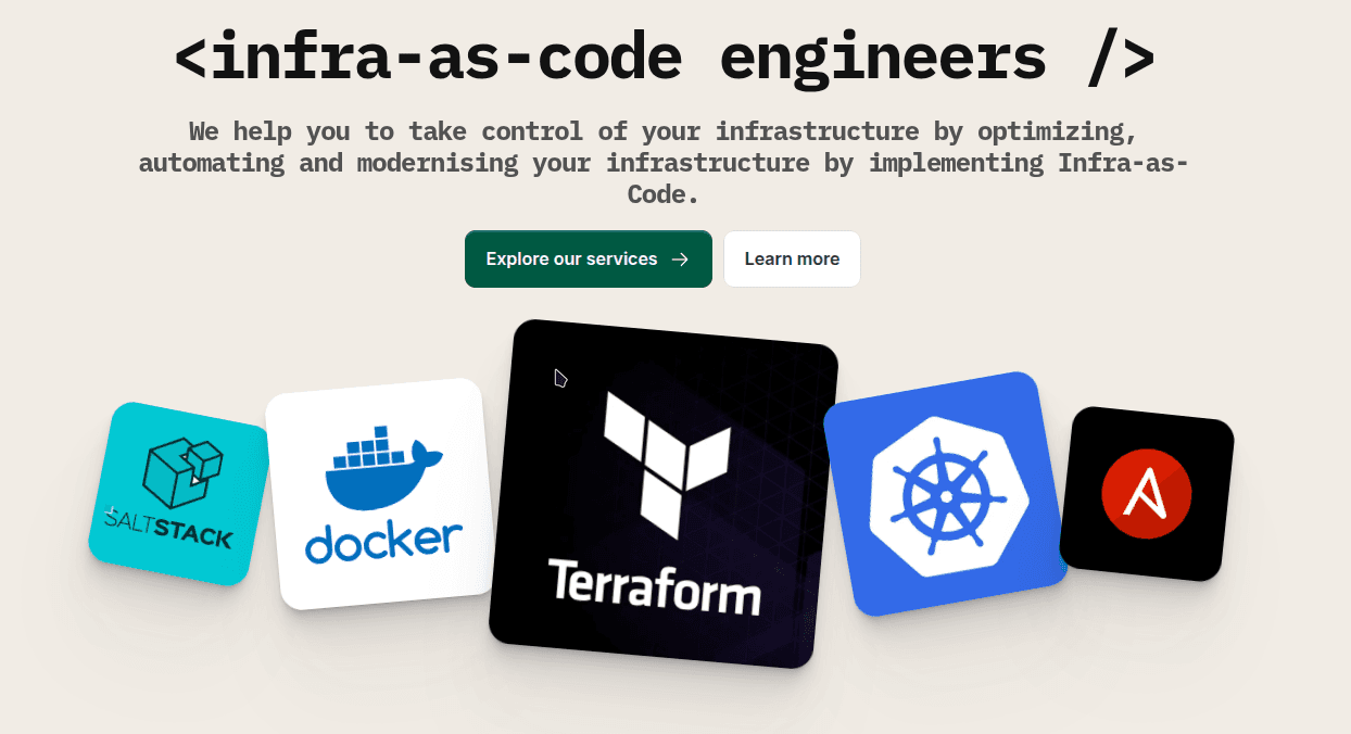 Infraworkz - Infra-as-code Engineering
