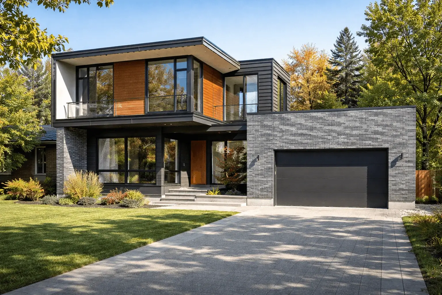 a house with a driveway