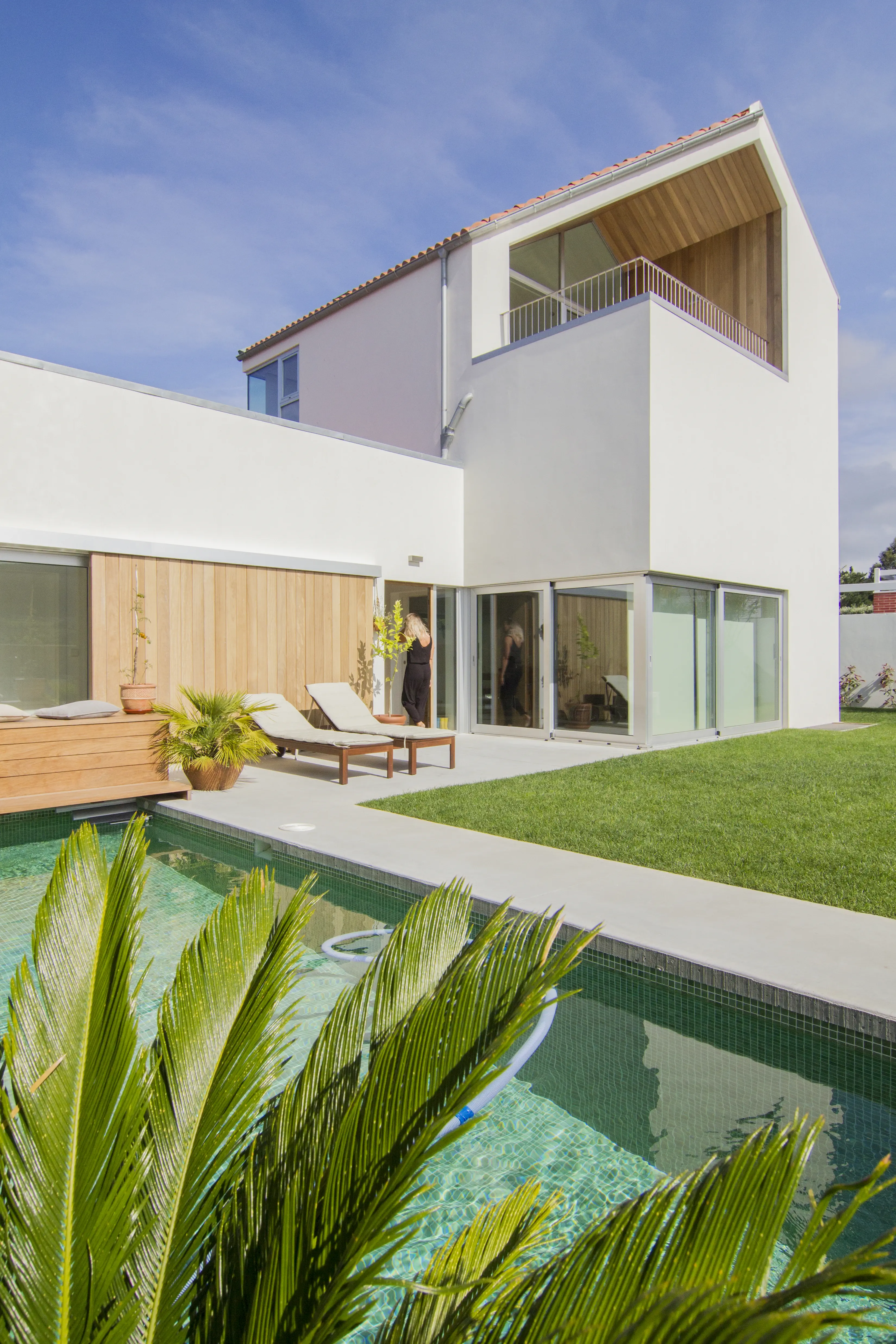 Maison contemporaine Razo - piscine