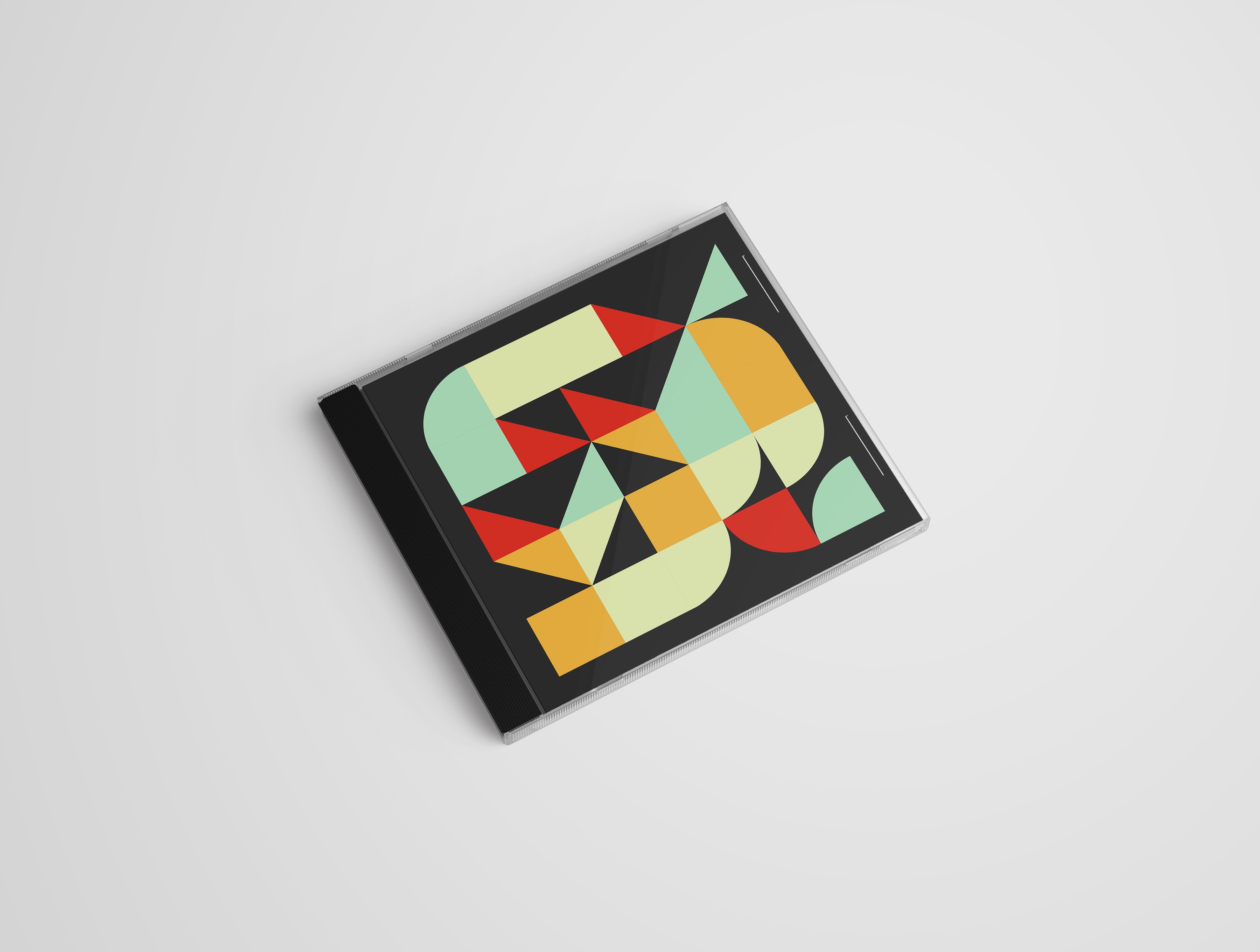 front album cover mockup