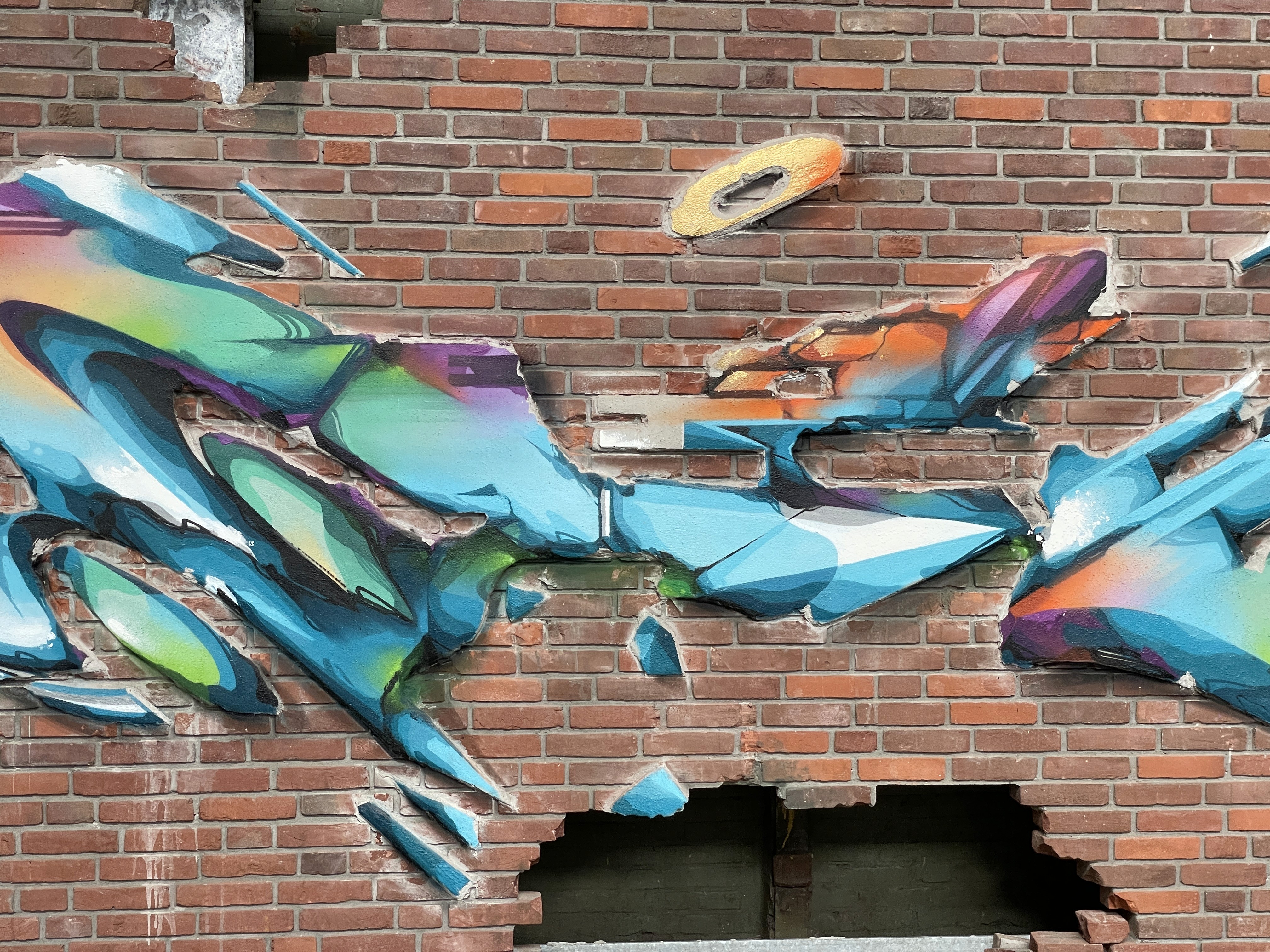 a person standing in front of a building