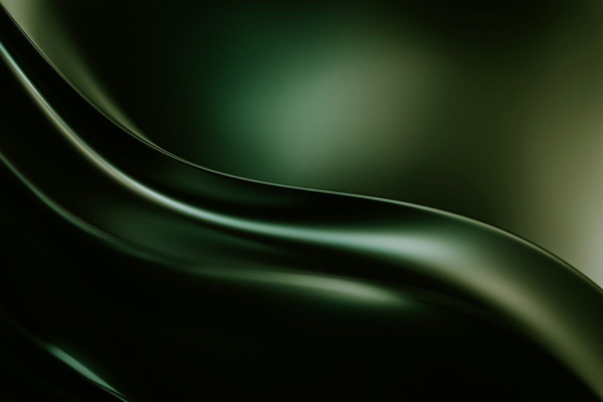 Abstract green placeholder for a future agent