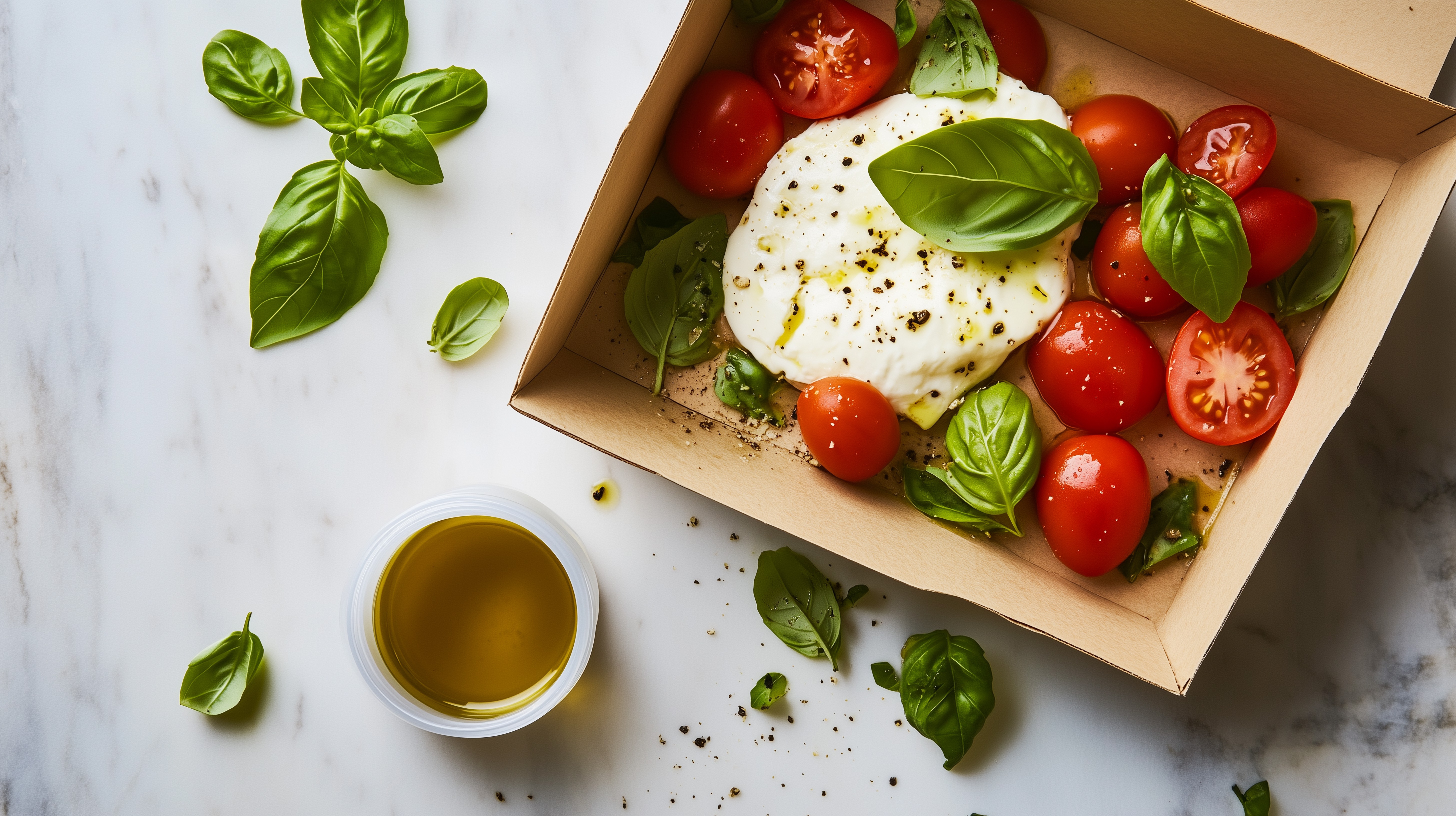 panier repas préparé par La Table de Cana