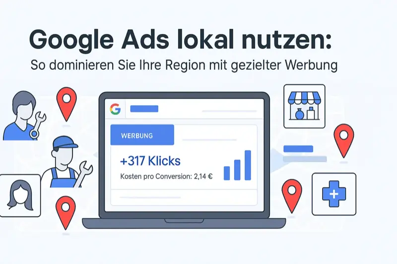 Titelbild: Google Ads lokal nutzen