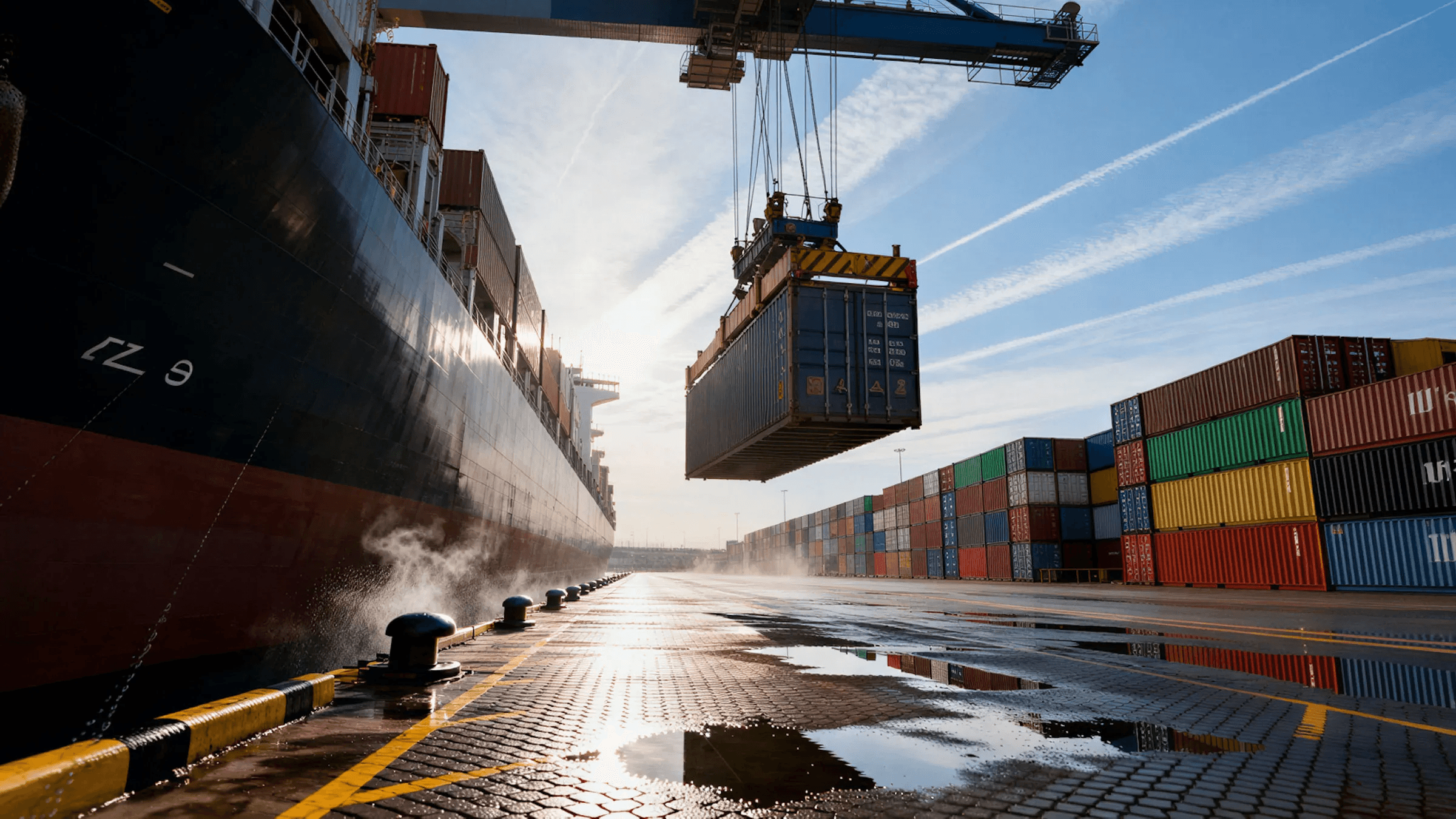 Optimizing global shipping for faster delivery