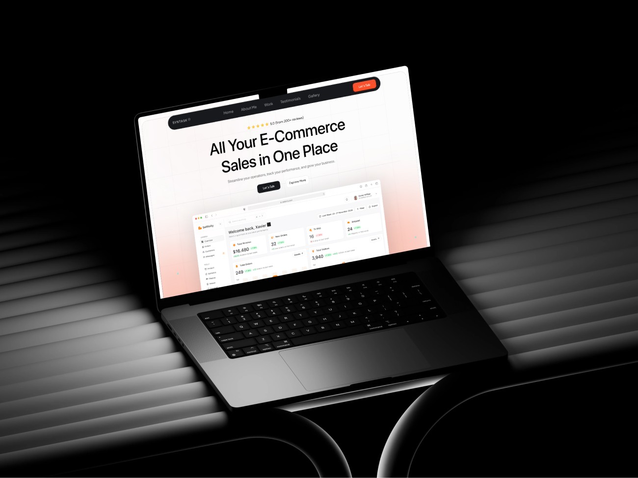 Selffinity Landing Page