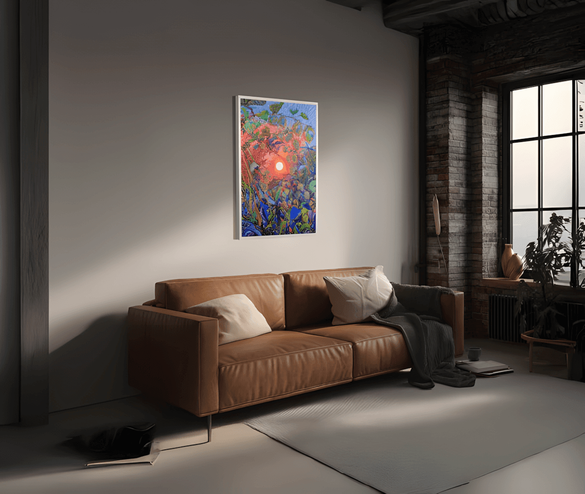 premium art poster and canvas prints, with originals available, from QART , of the artwork " Hop "