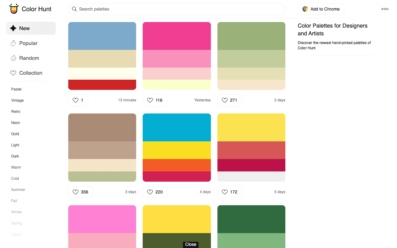 Color Hunt екранна снимка