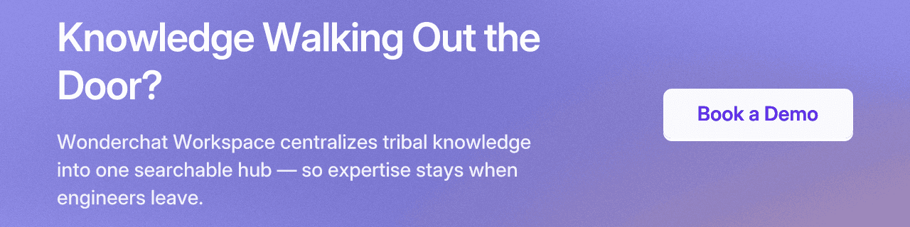 Knowledge Walking Out the Door?
